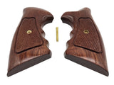 handicraftgrips RSW04## New Rossi Small Frame Square Butt Revolver Grips 67, 68, 69, 71, 351, 511, 515, 518, 720, 971,972 Finger Groove Checkered Hardwood Hard Wood Handmade Birthday Gift Sport