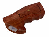 New Rossi Small Frame Square Butt Revolver Grips Checkered Hardwood Handmade #Rsw04