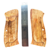 New Cz75 Cz85 Grips Cz 75/85 z75 Cz85 CZ SP-01 CZ 75B 75BD CZ75B 75 B Full Size Hardwood Smooth Handmade Beautiful Handcraft Sport for Men Birthday New Year Gift by Handicraftgrips #Cfw68