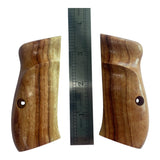 New Cz75 Cz85 CZ 75 85 Cz 75/85 CZ P-01 CZ P-06 Compact Size Grips Hard Wood Smooth Handmade Handcraft Gift Sport for Men Birthday Fathers Day Newyear Christmas Gift Premium Craft High Quality Collectible by handicraftgrips #CCW75 (Copy)