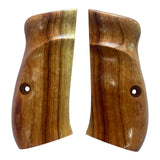 New Cz75 Cz85 CZ 75 85 Cz 75/85 CZ P-01 CZ P-06 Compact Size Grips Hard Wood Smooth Handmade Handcraft Gift Sport for Men Birthday Fathers Day Newyear Christmas Gift Premium Craft High Quality Collectible by handicraftgrips #CCW75 (Copy)