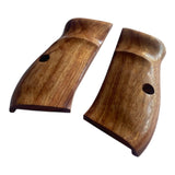 New Cz75 Cz85 CZ 75 85 Cz 75/85 CZ P-01 CZ P-06 Compact Size Grips Hard Wood Smooth Handmade Handcraft Gift Sport for Men Birthday Fathers Day Newyear Christmas Gift Premium Craft High Quality Collectible by handicraftgrips #CCW75 (Copy)