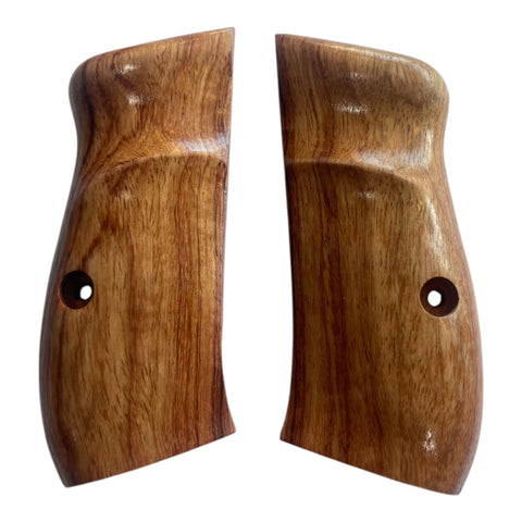 New Cz75 Cz85 CZ 75 85 Cz 75/85 CZ P-01 CZ P-06 Compact Size Grips Hard Wood Smooth Handmade Handcraft Gift Sport for Men Birthday Fathers Day Newyear Christmas Gift Premium Craft High Quality Collectible by handicraftgrips #CCW75 (Copy)