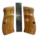 New Cz75 Cz85 CZ 75 85 Cz 75/85 CZ P-01 CZ P-06 Compact Size Grips Hard Wood Smooth Handmade Handcraft Gift Sport for Men Birthday Fathers Day Newyear Christmas Gift Premium Craft High Quality Collectible by handicraftgrips #CCW75 (Copy)