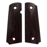 New Colt 1911 1991 Full Size Clones Springfield Grips Premium Hardwood Handmade Luxury Checkered Custom Design Unique Gift Birthday Anniversary Special Occasion by Handicraftgrips