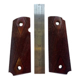 New Colt 1911 1991 Full Size Clones Springfield Grips Premium Hardwood Handmade Luxury Checkered Custom Design Unique Gift Birthday Anniversary Special Occasion by Handicraftgrips