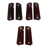 New Colt 1911 1991 Full Size Clones Springfield Grips Premium Hardwood Handmade Luxury Checkered Custom Design Unique Gift Birthday Anniversary Special Occasion by Handicraftgrips