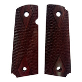 New Colt 1911 1991 Full Size Clones Springfield Grips Premium Hardwood Handmade Luxury Checkered Custom Design Unique Gift Birthday Anniversary Special Occasion by Handicraftgrips
