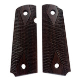 New Colt 1911 1991 Full Size Clones Springfield Grips Premium Hardwood Handmade Luxury Checkered Custom Design Unique Gift Birthday Anniversary Special Occasion by Handicraftgrips