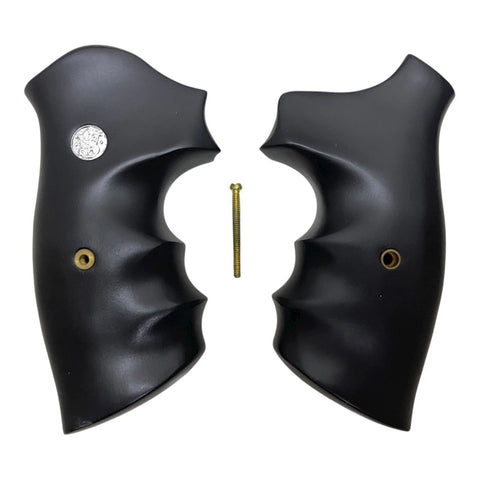 handicraftgrips Ksw26## New Smith & Wesson K/L S&W K L Frame Square Butt Revolver Grips Hardwood Hard Wood Finger Groove Checkered Handmade Handcraft Silver Medallions Sport for Men Birthday Gift