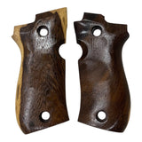 Beretta 81 84 F FS .380 81F 81FS 84F 84FS Custom Wooden Grips Handmade Hard Wood Smooth Finish Replacement Handle Classic Style Collector Birthday Christmas Gift #B8W63