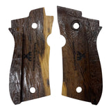 Beretta 81 84 F FS .380 81F 81FS 84F 84FS Custom Wooden Grips Handmade Hard Wood Smooth Finish Replacement Handle Classic Style Collector Birthday Christmas Gift #B8W63