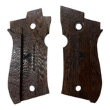 Beretta 81 84 F FS .380 81F 81FS 84F 84FS Custom Wooden Grips Handmade Hard Wood Smooth Finish Replacement Handle Classic Style Collector Birthday Christmas Gift #B8W63