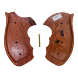 Smith & Wesson K/l Frame Round Butt Revolver Grips Hardwood Finger Groove Checkered Handmade 10 (post 1994) 12 13 19 460 500 547 581 586 64 65 66 (post 1995) 681 686 686 Plus 686 SSR Governor  #Krw26