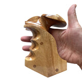 New Smith & Wesson K/L S&W K L Frame Square Butt Revolver Grips Hardwood Wood Finger Groove Smooth Handmade Beautiful Handcraft Special Design Grip Sport for Men Birthday Gift #Ksw42