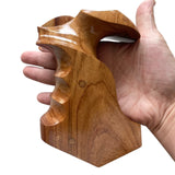 New Smith & Wesson K/L S&W K L Frame Square Butt Revolver Grips Hardwood Wood Finger Groove Smooth Handmade Beautiful Handcraft Special Design Grip Sport for Men Birthday Gift #Ksw42