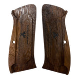 CFW14 ## New grips Cz75 Cz85 CZ SP-01 CZ 75B 75BD CZ75B 75 B grips Laser Logo Full Size Hard wood Hardwood Checkered Handmade Birthday Gift Sport for Men Skull Special Design by handicraftgrips