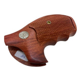 Smith & Wesson K/l Frame Round Butt Revolver Grips Hardwood Finger Groove Checkered Handmade 10 (post 1994) 12 13 19 460 500 547 581 586 64 65 66 (post 1995) 681 686 686 Plus 686 SSR Governor  #Krw26
