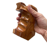 New Smith & Wesson K/L S&W K L Frame Square Butt Revolver Grips Hardwood Wood Finger Groove Smooth Handmade Beautiful Handcraft Special Design Grip Sport for Men Birthday Gift #Ksw42