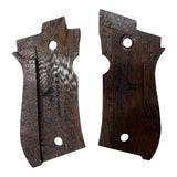 Beretta 81 84 F FS .380 81F 81FS 84F 84FS Custom Wooden Grips Handmade Hard Wood Smooth Finish Replacement Handle Classic Style Collector Birthday Christmas Gift #B8W63