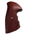 handicraftgrips New Taurus Medium/Large Frame Revolver Grips .357 6 Shot Checkered Hardwood Handmade #TNW01