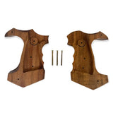 New Smith & Wesson K/L S&W K L Frame Square Butt Revolver Grips Hardwood Wood Finger Groove Smooth Handmade Beautiful Handcraft Special Design Grip Sport for Men Birthday Gift #Ksw42