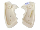New Rossi Small Frame Square Butt Revolver Grips 67 68 69 71 351 511 515 518 720 971 972 Finger Groove Smooth White Ivory Resin Polymer Polyester Handmade Birthday Newyear Christmas Gift #RSR02
