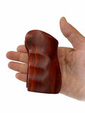 handicraftgrips New Grips for Russian Makarov Wood Hardwood Grip 8 Round Standard Capacity Checkered Finger Groove Handmade #MCW01-2