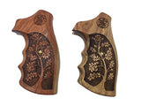 handicraftgrips JSW10## New Smith & Wesson S&w J Frame Square Butt Grips Checkered Engraved Laser Hard Wood Handmade Handcraft Beautiful Skull Newyear Christmas Birthday Gift Sport for Men