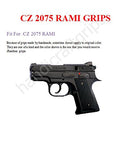 handicraftgrips New Cz 2075 Rami Pistol Grips Checkered Hardwood Handmade