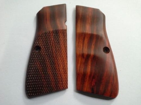 Rosewood Browning High Power Hp Grips Gun Handgun Handmade
