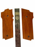 handicraftgrips New Smith and Wesson S&W Model 59 459 659 9 Mm Grips Hardwood Checkered Handmade #S5W04