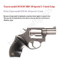handicraftgrips T2W09## New Taurus Model 85 856 M 85 M85 M856 .38 Special 2" 2 inch Grips Hard Wood Checkered Finger Groove Handmade Handcraft Birthday Gift Fathers Day Sport for Men Man Design