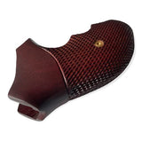 New Grips Rossi Small Frame Round Butt Grips R352 R461 R462 six Shot Revolver chambered in .38 Special or .357 Magnum Grips Checkered Hardwood Hard Wood Handmade #RRW03