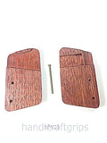 New Browning Baby Grips Checkered Hardwood Wood Handmade Beautiful Handcraft Gift Sport for Men #Bbw05