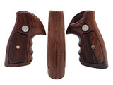 handicraftgrips NSW46## New Smith & Wesson S&W N Frame Square Butt Grips Silver Medallions Checkered Finger Groove Hardwood Wood Handmade Handcraft Sport for Men Birthday New Year