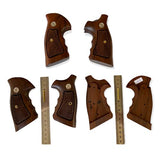 handicraftgrips New Smith & Wesson S&w N Frame Square Butt Grips Open Back Checkered Hardwood Handmade