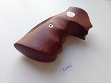 New Colt D Frame Long Square Butt Revolver Grips Police Positive Smooth Checkered Handmade #Cow02
