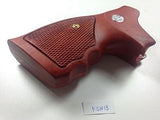 Smith & Wesson K/l Frame Square Butt Revolver Grips Hardwood Finger Groove Checkered Handmade #Ksw15