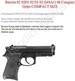 New Beretta92 Beretta 92 92FS 92 FS 92 (M9A1) 96 Compact Grips COMPACT SIZE Grips Checkered Hardwood Wood Handmade Gift #BCW06