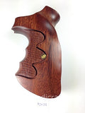 handicraftgrips New Smith & Wesson K/l K L Frame Square Butt Revolver Grips Open Back Hardwood Wood Checkered Openback Handmade Beautiful Sport for Men Birthday Gift #Ksw38