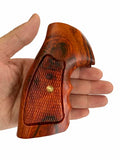 handicraftgrips New Rossi Small Frame Square Butt Revolver Grips Checkered Hardwood Handmade