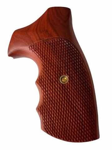 Handicraftgrips T2W10## New Taurus Model 85 856 M 85 M85 M856 .38 Special 2" 2 inch Grips Hard Wood Checkered Finger Groove Handmade Handcraft Birthday Gift Fathers Day Sport for Men Man Design
