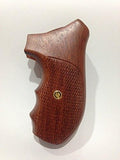 handicraftgrips New Ruger Sp101 Revolver Grips Checkered Hardwood Handmade