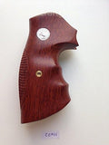 New Colt D Frame Long Square Butt Revolver Grips Police Positive Smooth Checkered Handmade #Cow02