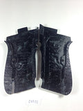 New Cz 83 82 Cz83 Cz82 Grips Black Pearl Polymer Resin Smooth Handmade #C8R01