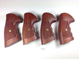 handicraftgrips New Rossi Small Frame Square Butt Revolver Grips Checkered Hardwood Handmade #Rsw20