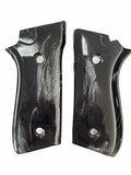handicraftgrips New Taurus Pt92 Pt99 Pt100 Pt101 Decocker PT pt 92 99 100 101 Black Pearl Color Polymer Resin Grips Handmade #Tpr02