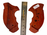 handicraftgrips T2W09## New Taurus Model 85 856 M 85 M85 M856 .38 Special 2" 2 inch Grips Hard Wood Checkered Finger Groove Handmade Handcraft Birthday Gift Fathers Day Sport for Men Man Design