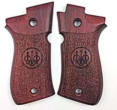 New Beretta 81 and 84 F/fs .380 81F 81FS 84F 84FS Hard Wood Checkered Handmade Handcraft Gift Birthday Christmas Newyear Sport for Men Skull Special Design Beautiful #B8w13